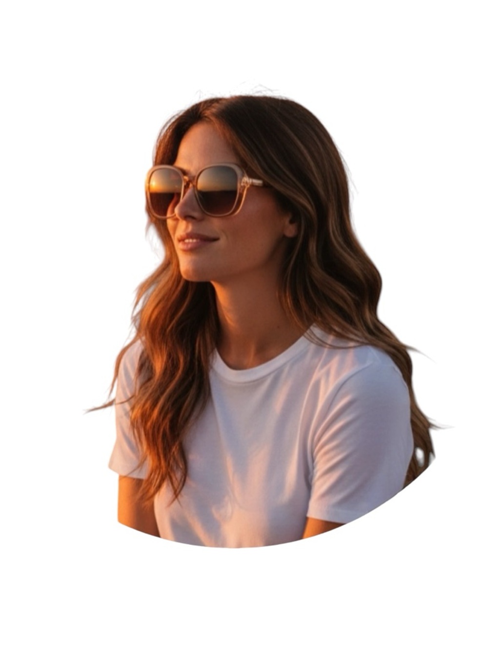 Foster Grant Women’s Brown Gradient Lens Sunglasses - Picture 5 of 8